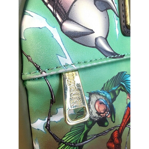 Loungefly Marvel Spider-Man Sinister 6 Mini Backpack Green Collectible Exclusive